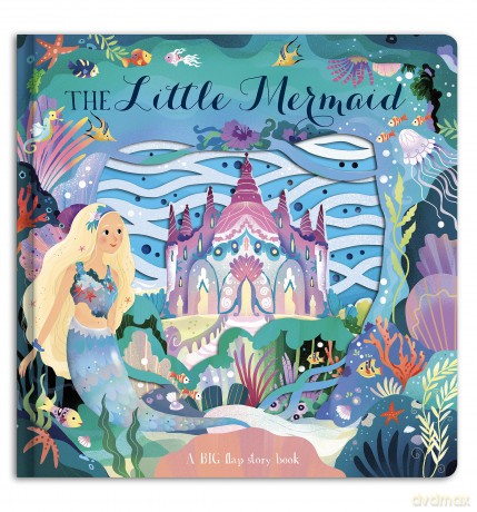 The Little Mermaid (Fairy Tale Die-Cut Board Book) - Sara Ugolotti [KSIĄŻKA]