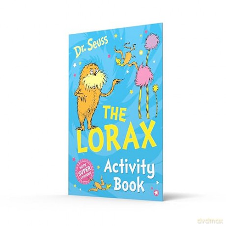 The Lorax Activity Book: Jump into the magical world of Dr. Seuss as you explore an amazing kid's activity book full of puzzles, mazes and stickers - the perfect gift for young children! - Dr Seuss [KSIĄŻKA]