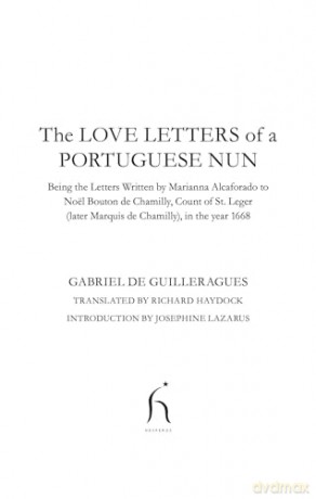The Love Letters of a Portuguese Nun - Gabriel de Guilleragues [KSIĄŻKA]