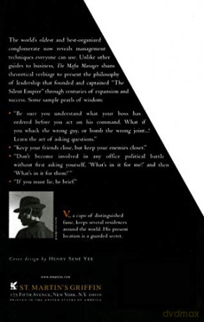 The Mafia Manager: A Guide to the Corporate Machiavelli (Thomas Dunne Book S.) - Bernard Cornwell [KSIĄŻKA]