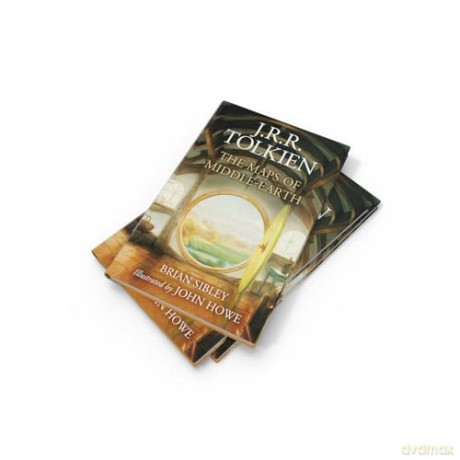 The Maps of Middle-earth: From Númenor and Beleriand to Wilderland and Middle-earth - Brian Sibley [KSIĄŻKA]