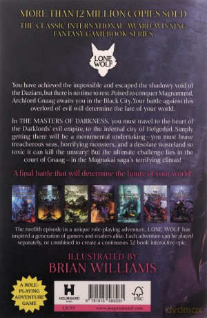 The Masters of Darkness: Lone Wolf #12 - Joe Dever [KSIĄŻKA]
