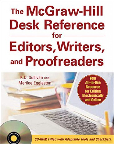 The McGraw-Hill Desk Reference for Editors, Writers, and Proofreaders(Book + CD-Rom) (NTC REFERENCE) - Sullivan [KSIĄŻKA]