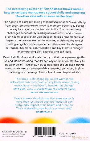 The Menopause Brain: The New Science Empowering Women to Navigate Midlife with Knowledge and Confidence - Dr. Lisa Mosconi [KSIĄŻKA]