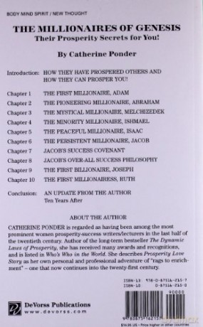 The Millionaires of Genesis: Their Prosperity Secrets for You!: Their Prosperity Secrets for You! (The Millionaires of the Bible Series) - Catherine Ponder [KSIĄŻKA]
