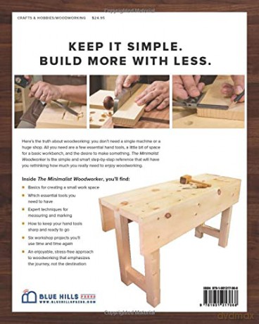 The Minimalist Woodworker: Essential Tools and Smart Shop Ideas for Building with Less - Vic Tesolin [KSIĄŻKA]
