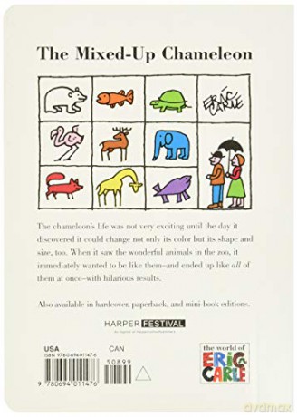 The Mixed-Up Chameleon Board Book - Eric Carle [KSIĄŻKA]