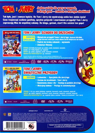 Tom i Jerry: Dziadek do orzechów / Świąteczne przygody [BOX] [2DVD]