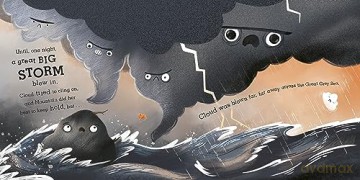 The Mountain and Cloud: A story about facing your worries and finding friendship - Jana Curll [KSIĄŻKA]