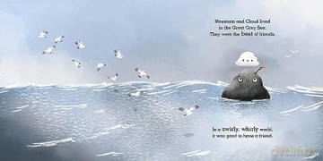 The Mountain and Cloud: A story about facing your worries and finding friendship - Jana Curll [KSIĄŻKA]