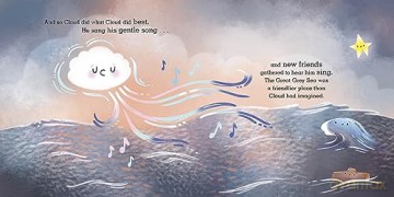 The Mountain and Cloud: A story about facing your worries and finding friendship - Jana Curll [KSIĄŻKA]