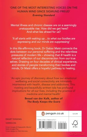The Myth of Normal: Illness, health & healing in a toxic culture - Gabor Maté [KSIĄŻKA]