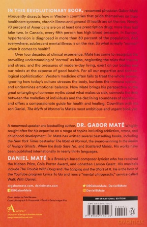 The Myth of Normal: Trauma, Illness, and Healing in a Toxic Culture - Gabor Maté [KSIĄŻKA]