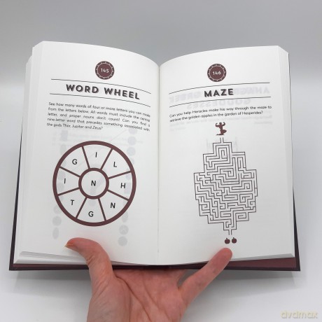 The Mythology Puzzle Book: Brain-Teasing Puzzles, Games and Trivia - Francis Nightingale [KSIĄŻKA]