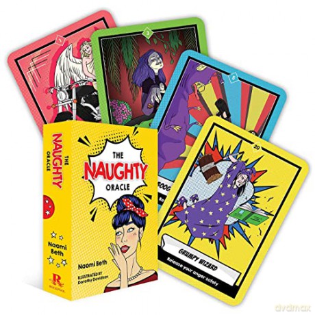 The Naughty Oracle: 44 Full-color Cards and 128-page Guidebook - Naomi Beth [KSIĄŻKA]