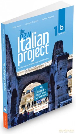 The new Italian Project: Student's book + Workbook + DVD + CD 1b - Telis Marin [KSIĄŻKA]