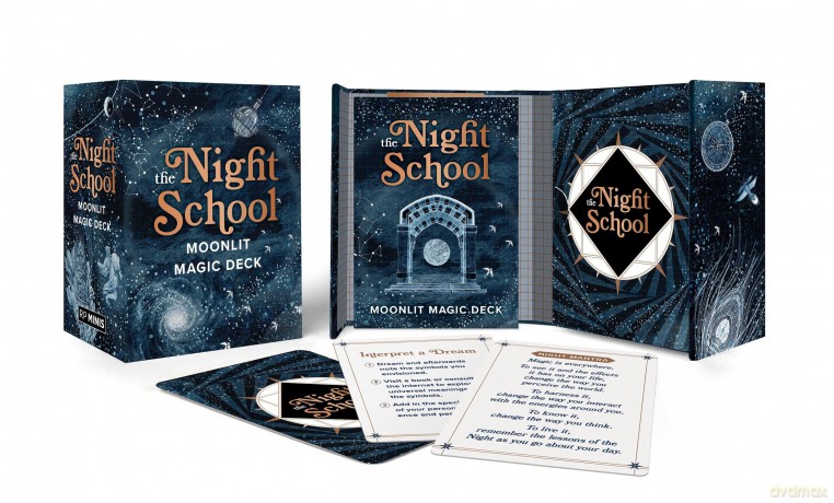 The Night School: Moonlit Magic Deck (Rp Minis) - Maia Toll [KSIĄŻKA]