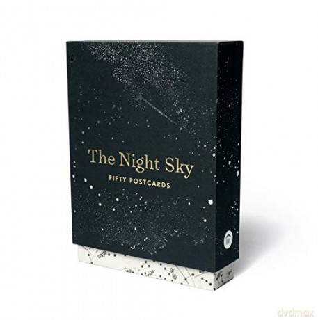 The Night Sky Postcards: 50 Postcards - Benjamin English [KALENDARZ]