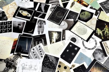 The Night Sky Postcards: 50 Postcards - Benjamin English [KALENDARZ]