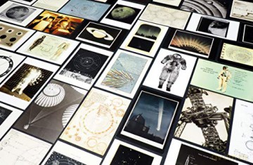 The Night Sky Postcards: 50 Postcards - Benjamin English [KALENDARZ]