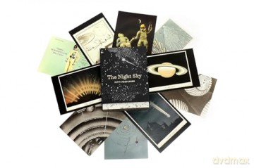 The Night Sky Postcards: 50 Postcards - Benjamin English [KALENDARZ]