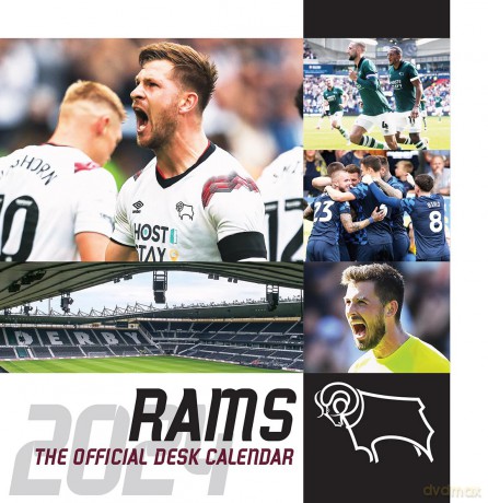 The Official Derby County FC Desk Calendar 2024 - twocan [KSIĄŻKA]
