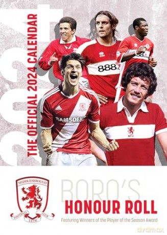The Official Middlesbrough FC Calendar 2024 - twocan [KALENDARZ]