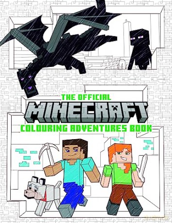 The Official Minecraft Colouring Adventures Book - Titan Books [KSIĄŻKA]