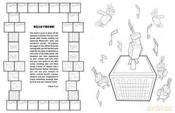 The Official Minecraft Colouring Adventures Book - Titan Books [KSIĄŻKA]