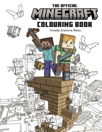 The Official Minecraft Colouring Book - Titan Books [KSIĄŻKA]