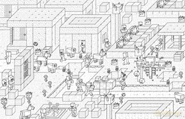The Official Minecraft Colouring Book - Titan Books [KSIĄŻKA]