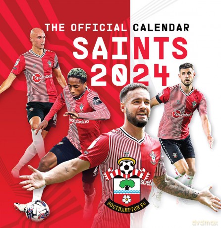 The Official Southampton FC Desk Calendar 2024 - twocan [KALENDARZ]