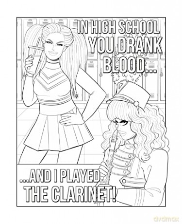 The Official Trixie and Katya Coloring Book - Trixie Mattel [KSIĄŻKA]