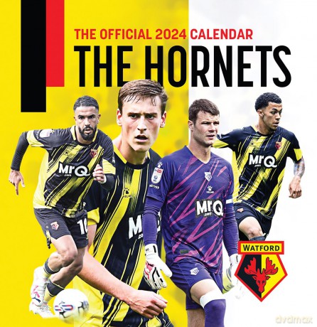 The Official Watford FC Desk Calendar 2024 - twocan [KALENDARZ]