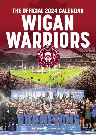 The Official Wigan Warriors Calendar 2024 - twocan [KSIĄŻKA]