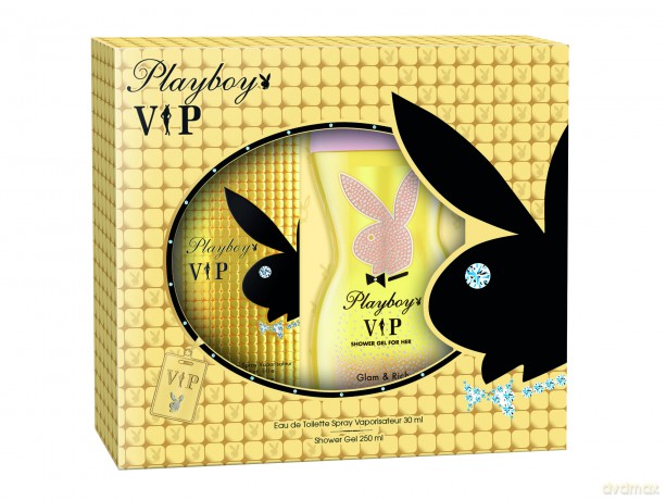 Zestaw Playboy VIP Woman Woda Toaletowa 30ml, Żel pod Prysznic 250ml [PERFUMY]+[KOSMETYKI]