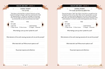 The One Card Tarot Journal: 150 Prompts for Single Card Tarot Wisdom - Maria Sofia Marmanides [KALENDARZ]