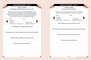 The One Card Tarot Journal: 150 Prompts for Single Card Tarot Wisdom - Maria Sofia Marmanides [KALENDARZ]