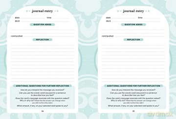 The Oracle Card Journal: A Personalized Record of Your Messages from the Universe - Maria Sofia Marmanides [KALENDARZ]