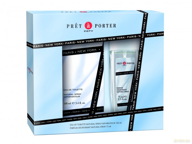 Zestaw Pret a Porter Classic Woman Woda Toaletowa 100ml, Deodorant Natural Spray 75ml [2xPERFUMY]