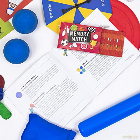 The Outdoor Boredom Busting Box - Huge outdoor games set - Over 45 activities from treasure hunt to limbo by Professor Puzzle. [KSIĄŻKA]