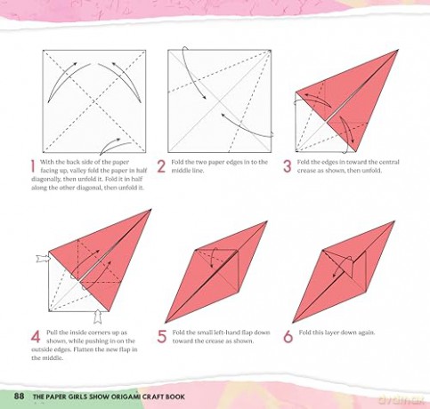 The Paper Girls Show Origami Craft Book: 21 Paper Folding Creations - Global Tinker [KSIĄŻKA]
