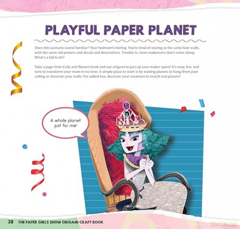 The Paper Girls Show Origami Craft Book: 21 Paper Folding Creations - Global Tinker [KSIĄŻKA]