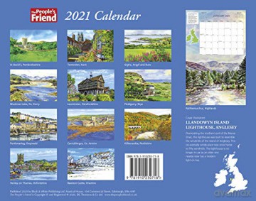The People's Friend Calendar 2021 - The People's Friend [KALENDARZ]