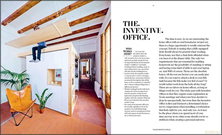 The Perfect Home Office: Inspiring Design Ideas - An Bogaerts [KSIĄŻKA]