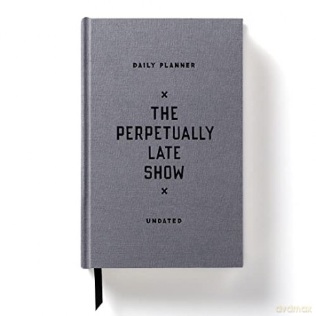 The Perpetually Late Show Undated Standard Planner - Brass Monkey [KSIĄŻKA]