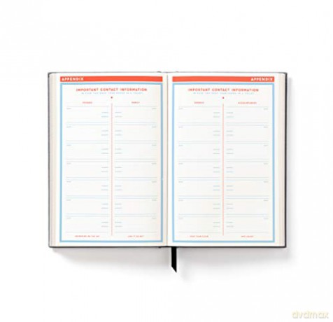 The Perpetually Late Show Undated Standard Planner - Brass Monkey [KSIĄŻKA]