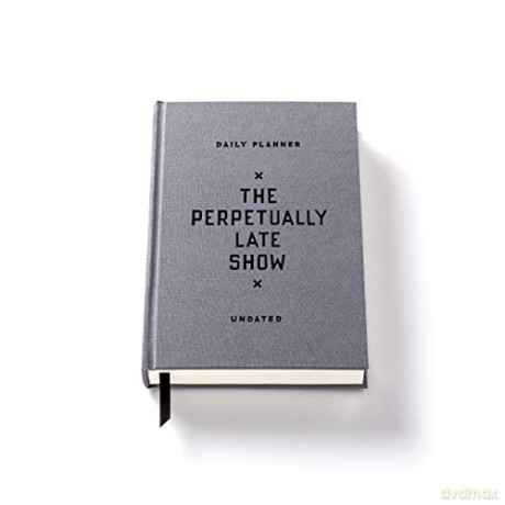 The Perpetually Late Show Undated Standard Planner - Brass Monkey [KSIĄŻKA]