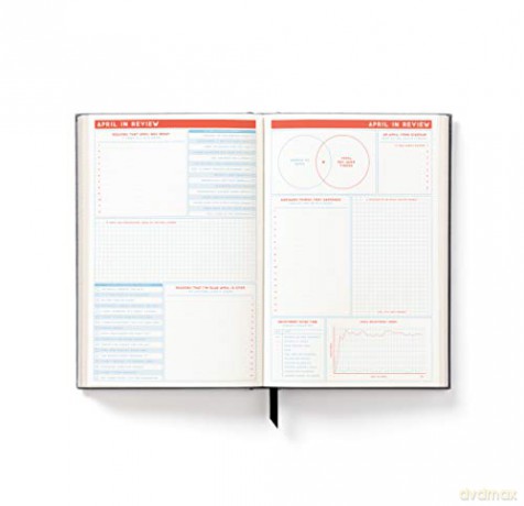 The Perpetually Late Show Undated Standard Planner - Brass Monkey [KSIĄŻKA]