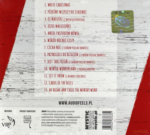 Audiofeels: Świątecznie (digipack) [CD]